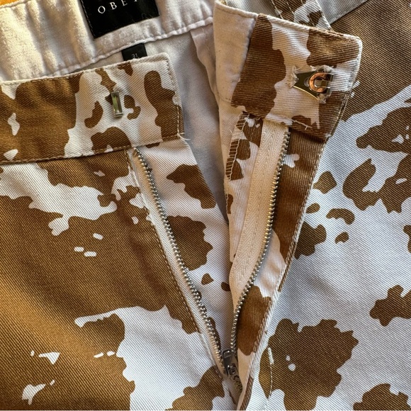 Obey Straggler Cow Print Pants - Picture 10 of 15